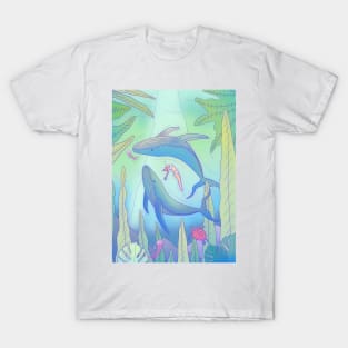 The Girl And The Whales T-Shirt